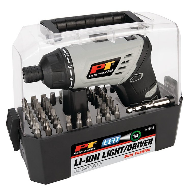 3.6 Volt Cordless Screwdriver with LED Light