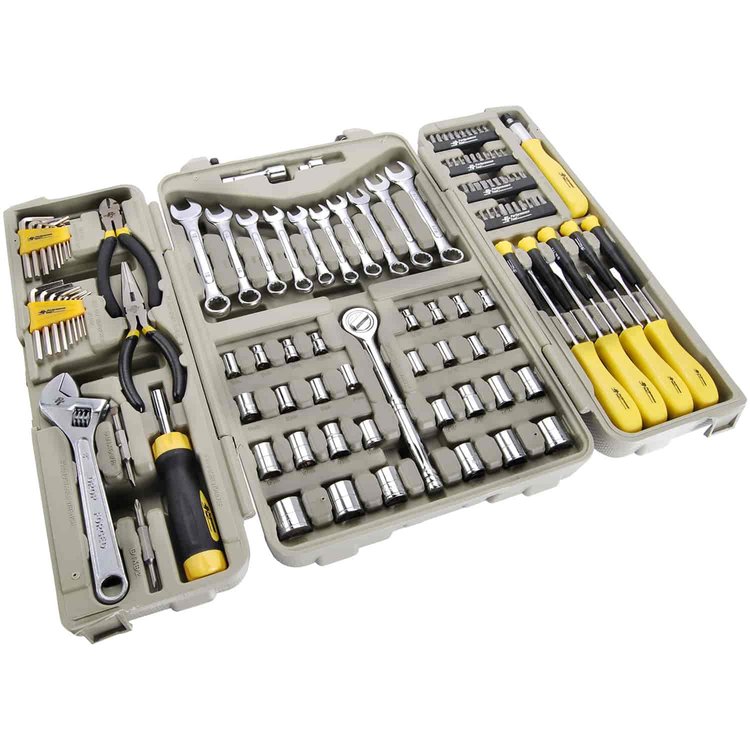 123-Piece Mechanics Tool Kit