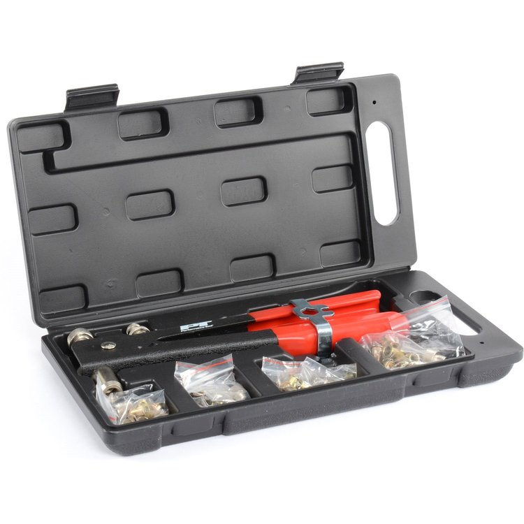 45-Piece Threaded Rivet Nut Insert Kit [SAE]