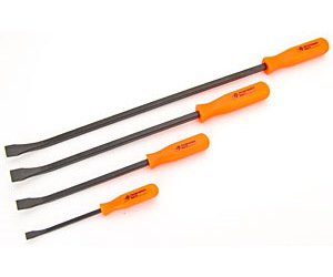 4-Piece Standard Pry Bar Set Includes one each: 8", 12", 18", 24"