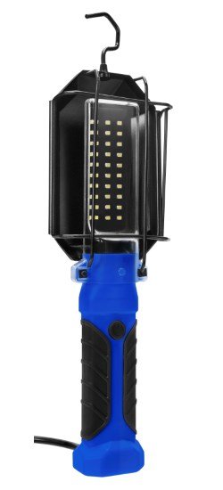 LED Drop Light with Built-In 120V Outlet