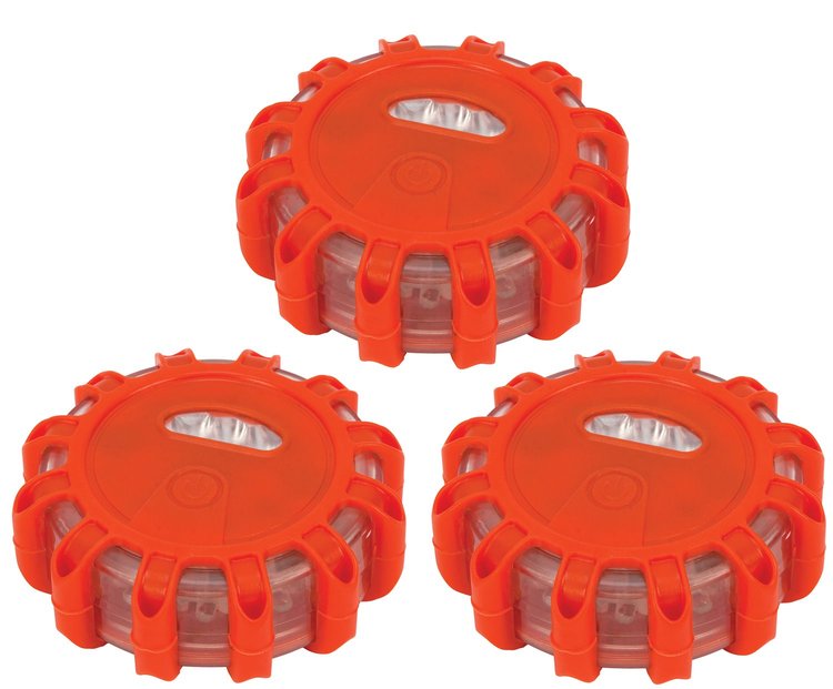 3 Pack LED Road Flares