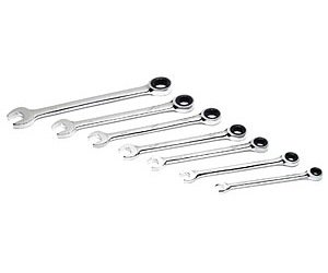 Ratcheting Wrench Set - SAE Full Polish