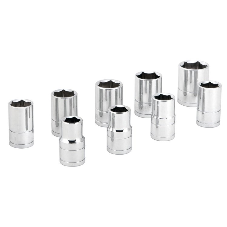 1/2 in. Drive Metric Socket Set [9-Piece]
