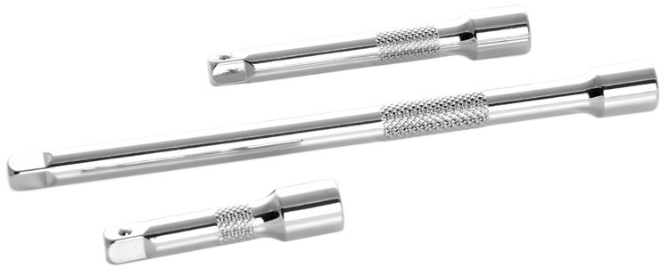 3 Piece 1/4" Drive Extension Set