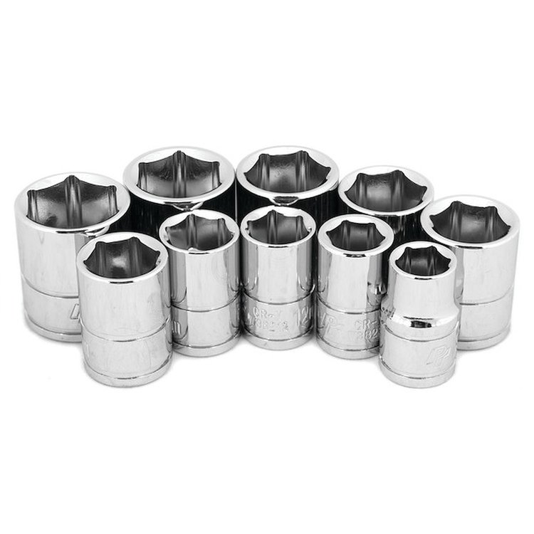 3/8 in. Drive Metric Socket Set [10-Piece, 6-Point]