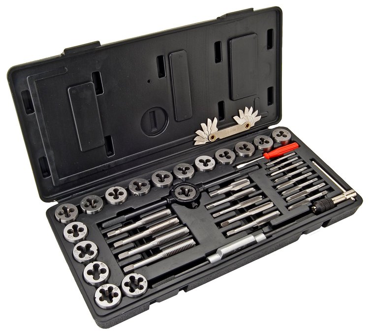 Tap and Die Set Metric 40-Piece