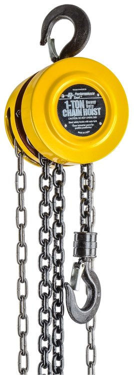 Chain Hoist 1-Ton Capacity, 8 ft. Lift
