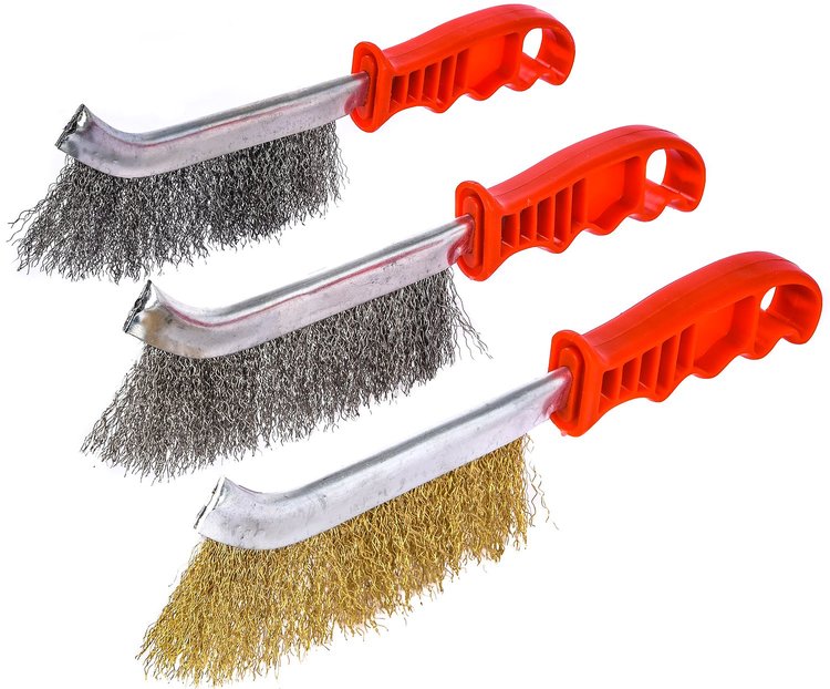 Wire Brush Set [3-piece]