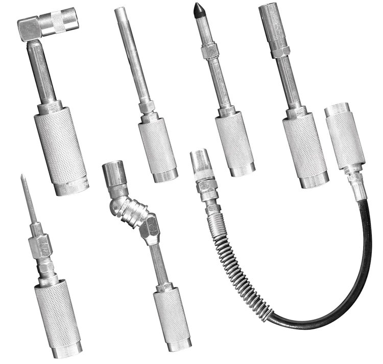 7-piece Grease Gun Accessories