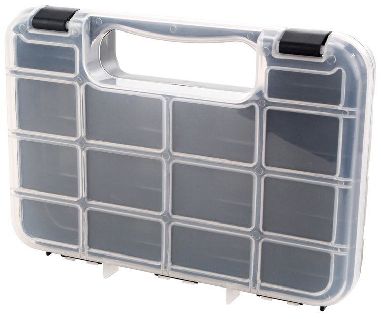 Parts Organizer Single Sided with Clear Cover