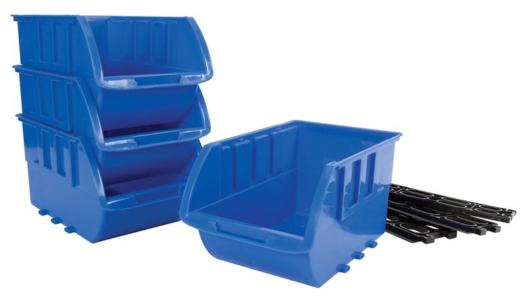 Large Stackable Trays [4-Pieces]