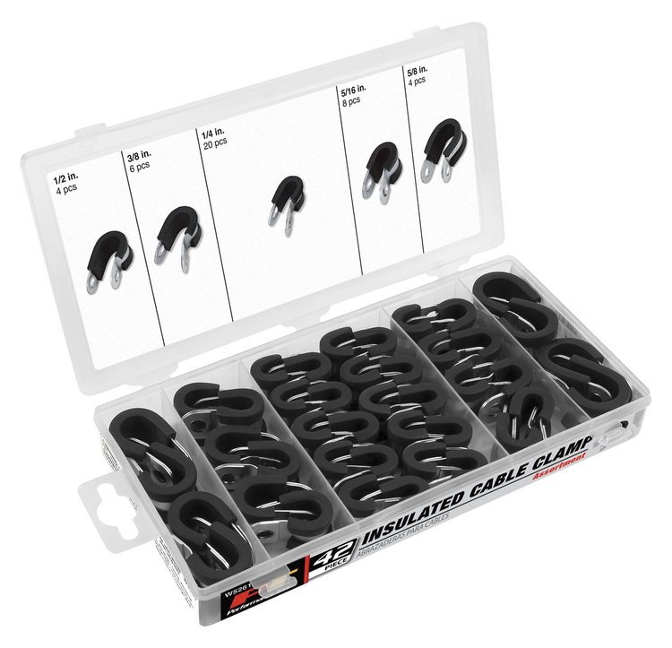 Insulated Clamp Set [42 Piece Assortment]