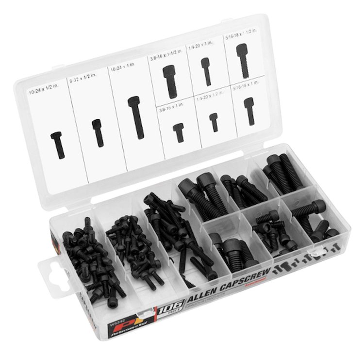 106-piece Allen Cap Screw Assortment