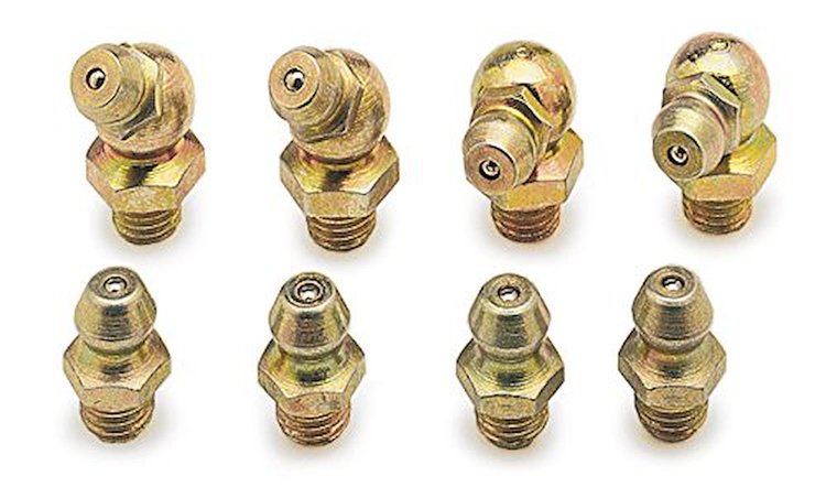 8-piece SAE Grease Fitting Assortment