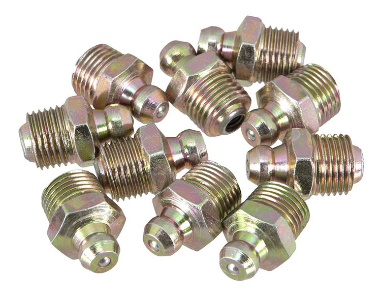 1/8 in. NPT Straight Grease Fitting