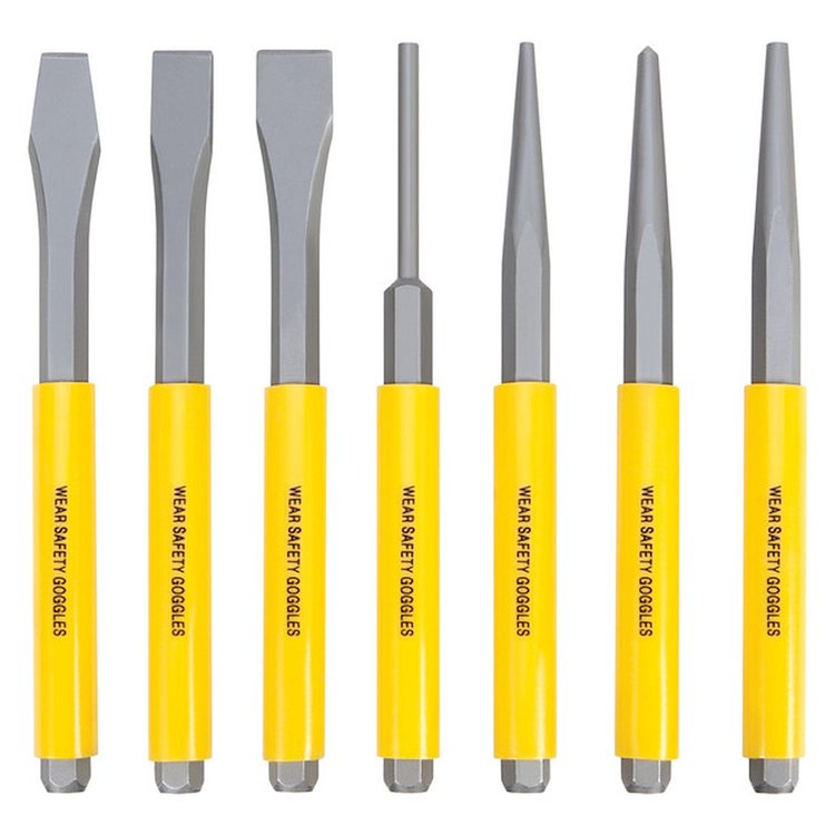 Punch & Chisel Set [7-Piece]