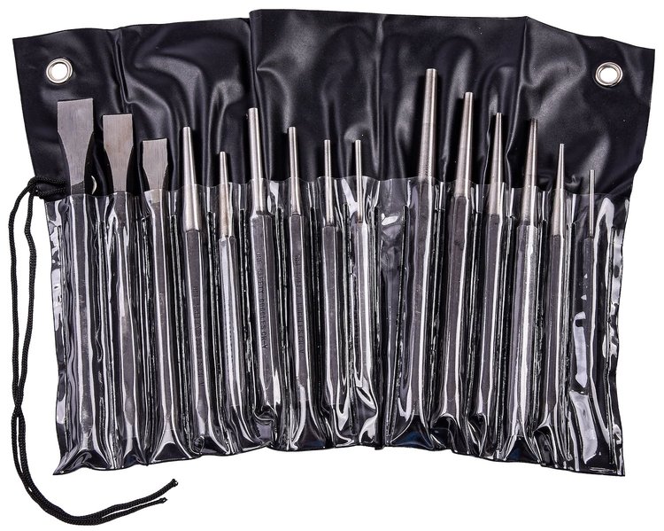 Punch and Chisel Set 16 Piece Set