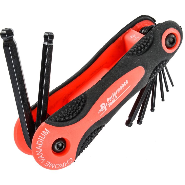 Folding Ball Key Set SAE