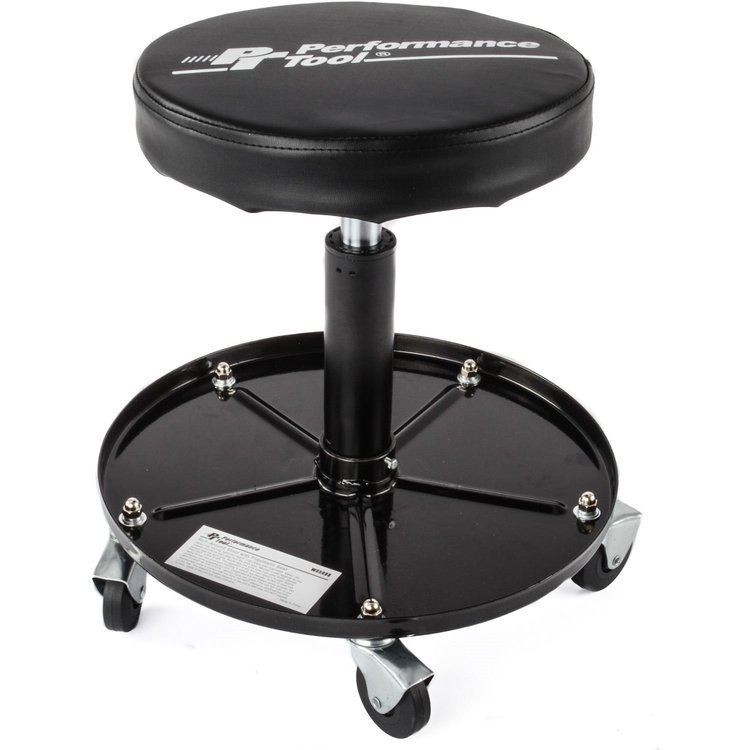 JEGS Professional Hydraulic Shop Seat
