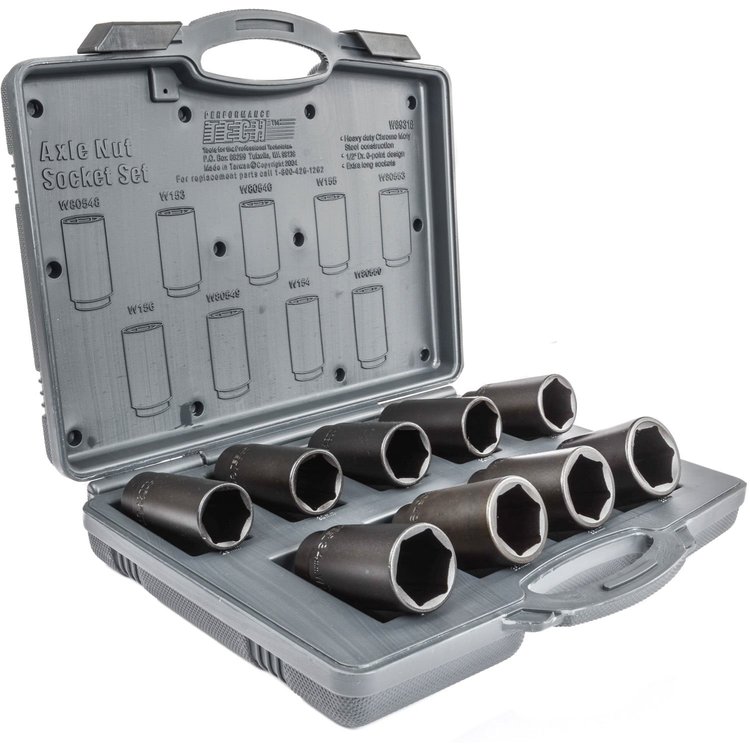 Axle Nut Socket Set Metric