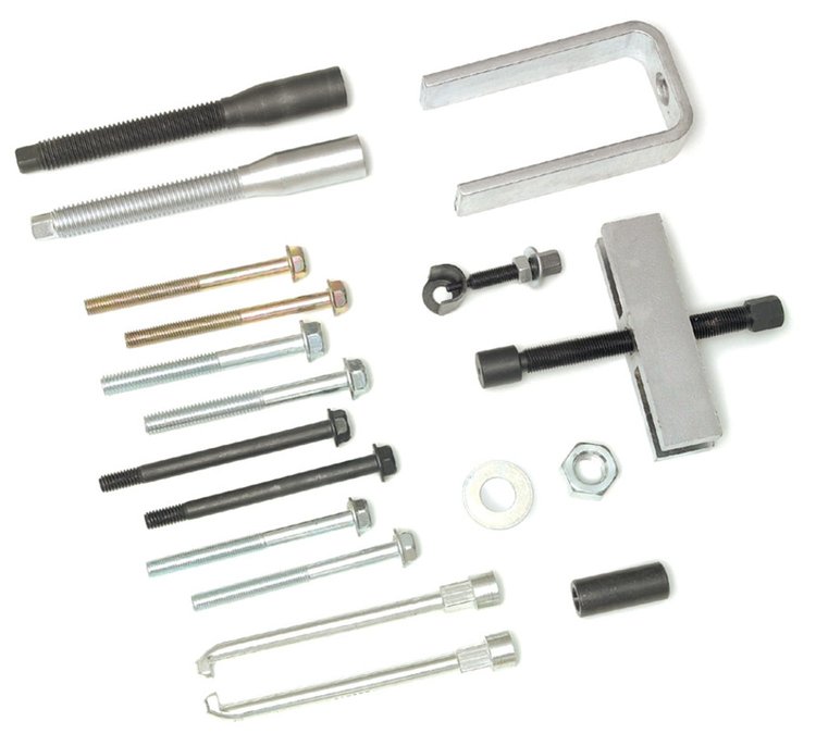Steering Wheel Remover and Lock Plate Tool with Hard Plastic Case