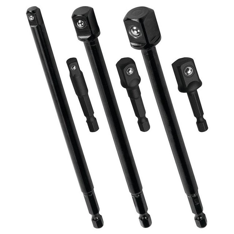 2 in. & 6 in. Socket Adapter Set [6-Piece]