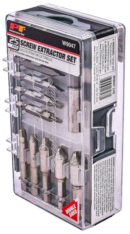 Damaged Screw Extractor Set [25-Piece]