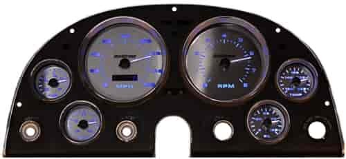 Direct-Fit 3D Analog Dash Panel for 1963-1967 Chevy Corvette - Blue LED Numbers