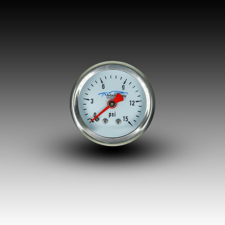 AFP01 Fuel Pressure Analog Gauge, 15 PSI