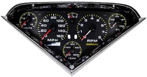 Direct-Fit Analog Dash Panel for 1955-1959 Chevy Truck