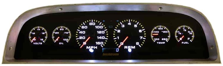 Direct-Fit Analog Dash Panel for 1960-1963 Chevy Truck