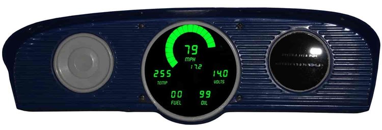 LED Digital Dash Panel Kit 1961-1966 Ford Truck - Green