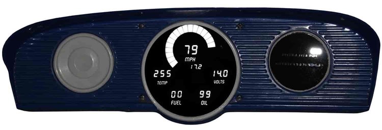 LED Digital Dash Panel Kit 1961-1966 Ford Truck - White