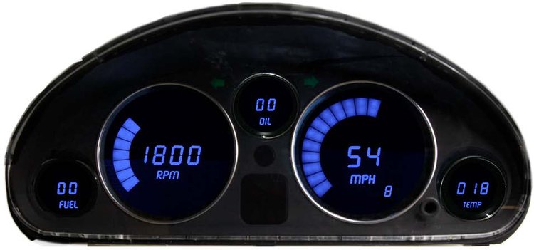 LED Digital Dash Kit 1990-1998 Mazda Miata - Blue