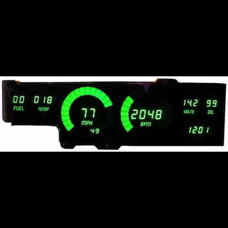LED Digital Dash Kit 1978-1988 Oldsmobile Cutlass - Green