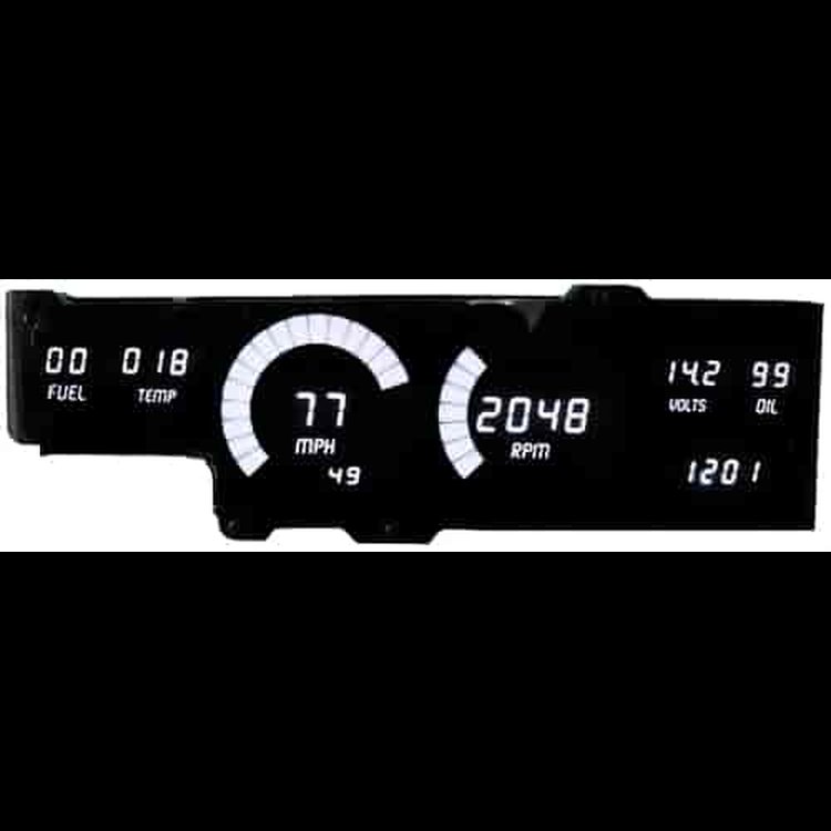 LED Digital Dash Kit 1978-1988 Oldsmobile Cutlass - White