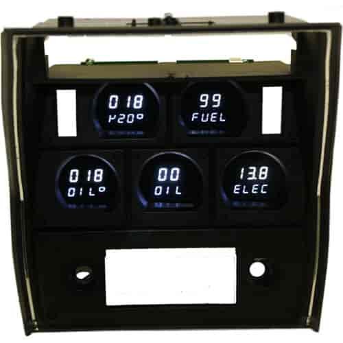 LED Digital Dash Kit for 1968-1977 Chevrolet Corvette [White]