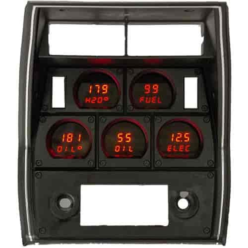 LED Digital Dash Kit for 1978-1982 Chevrolet Corvette [Red]