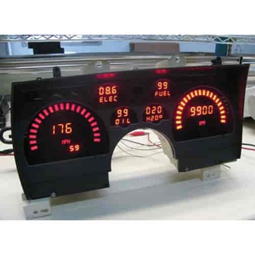 LED Digital Replacement Gauge Panel 1982-90 Camaro