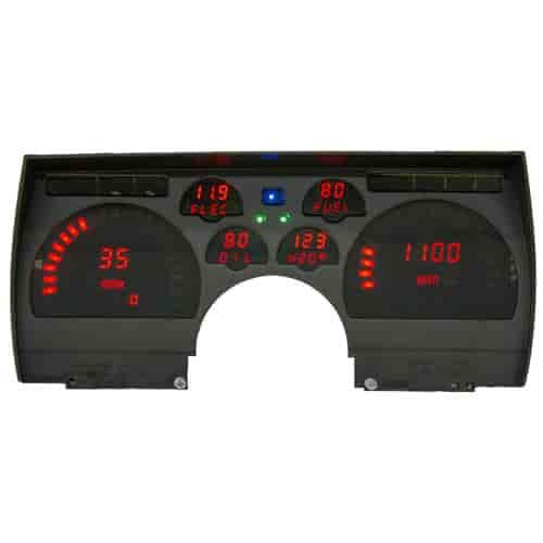 LED Digital Replacement Gauge Panel 1991-92 Camaro