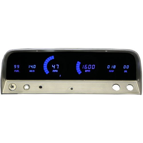 LED Digital Replacement Gauge Panel 1964-1966 Chevy Truck