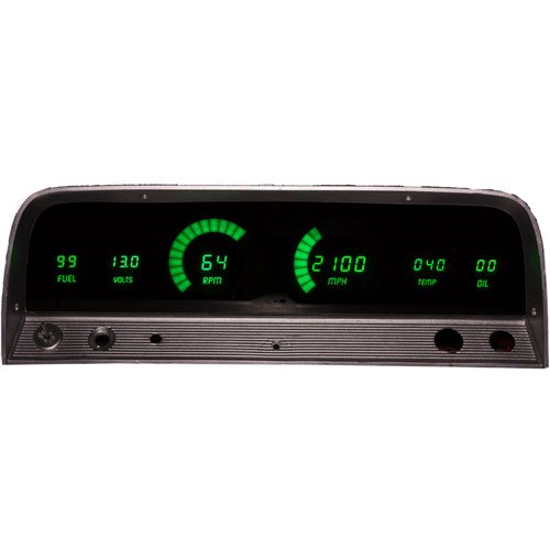 LED Digital Replacement Gauge Panel 1964-1966 Chevy Truck