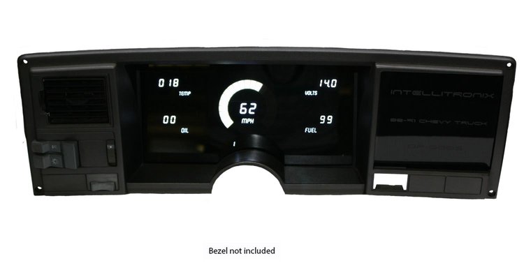 LED Digital Dash Kit For 1988-1991 Chevy Truck [White]