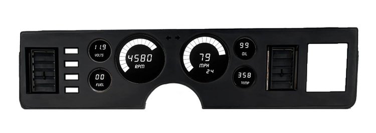 LED Direct Replacement Digital Bargraph Dash Kit for 1997-2001 Jeep Cherokee XJ [White]