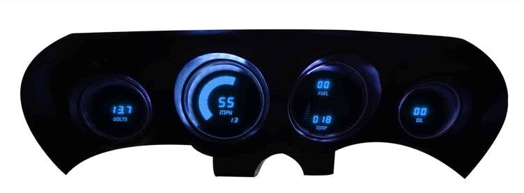 LED Digital Replacement Gauge Panel 1969-1970 Ford Mustang