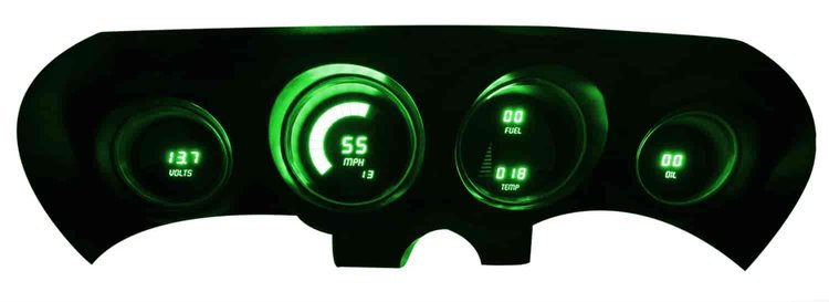 LED Digital Replacement Gauge Panel 1969-1970 Ford Mustang