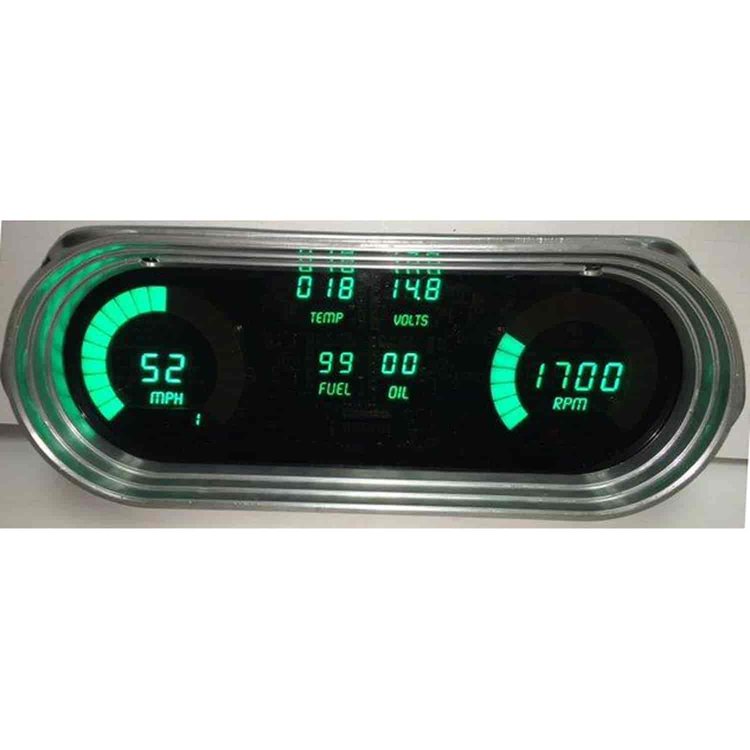 LED Digital Dash Kit 1962-1965 Chevy II/Nova - Green