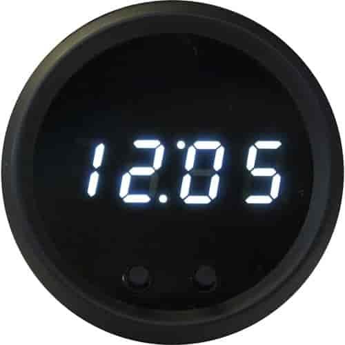 2-1/16" LED Digital Clock Programmable with (2) Push Buttons