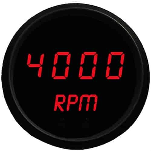 2-1/16 in. LED Digital Tachometer 0-9900 rpm